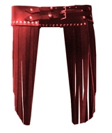 Tanned Fringe belt